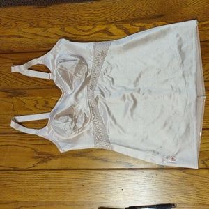Ruby Ribbon Lace Cami Nude Size 36
